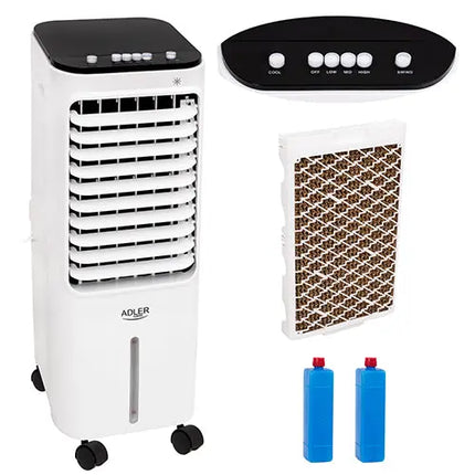 Adler 3 in 1 luchtkoeler / air cooler 12L AD 7913 wit/zwart Adler