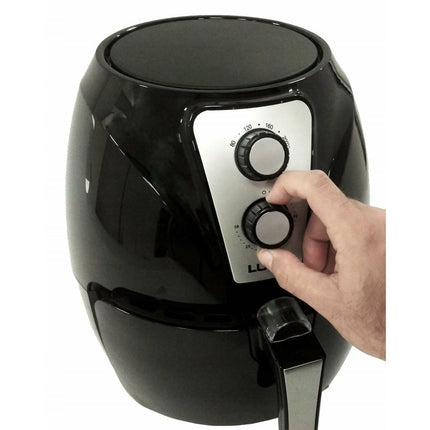 LUND Professional airfryer vetvrije friteuse 2.4L 1300W 67570 zwart