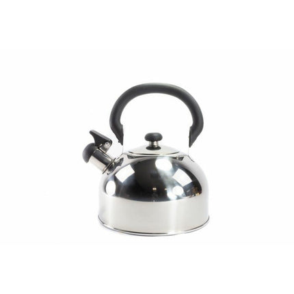 Florina Acero fluitketel gepolijst RVS zilver 2.5 Liter - ook geschikt voor inductie