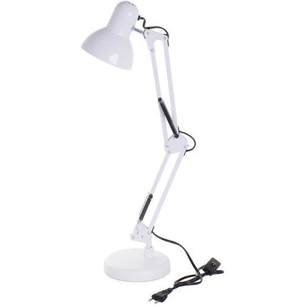 Klassieke bureaulamp retro verstelbaar 40W wit