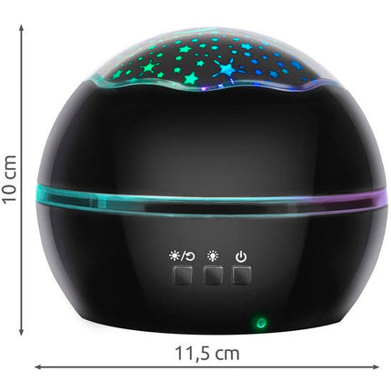 Sterren projector en nachtlampje - Galaxy projector - Bedlamp - Discolamp - sterrenhemel projector - lamp - onderwater projectie - zeeprojector