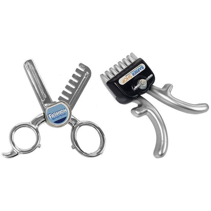 Barbershop speelgoed kapper set met föhn, tondeuse en accessoires