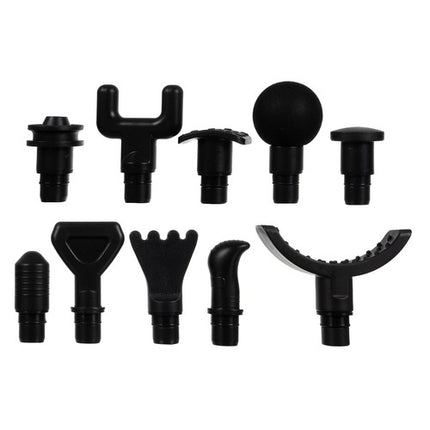 Malatec Massagepistool - Inclusief Koffer - 10 Accessoires - 30 Snelheden - Zwart