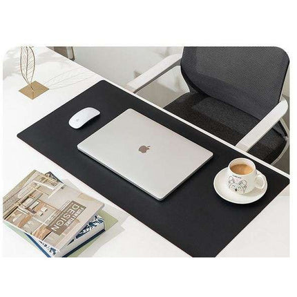XXL gaming muismat met anti slip 90 x 45 cm zwart