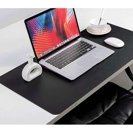 XXL gaming muismat met anti slip 90 x 45 cm zwart