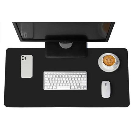XXL gaming muismat met anti slip 90 x 45 cm zwart