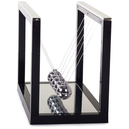Newton pendel balance ballen zwarte basis