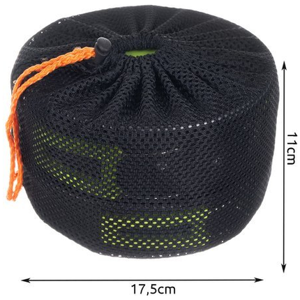 Camping Outdoor Kookset 17-delig inclusief fluitketel Camping Servies en Pannen Pannenset Keukengerei - Opvouwbaar & licht - Ideaal voor reizen, festival, wandelen, camping