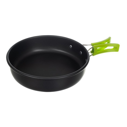 Camping Outdoor Kookset 17-delig inclusief fluitketel Camping Servies en Pannen Pannenset Keukengerei - Opvouwbaar & licht - Ideaal voor reizen, festival, wandelen, camping