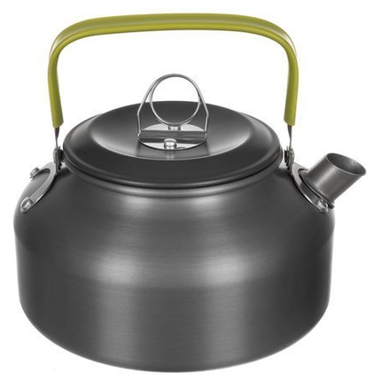 Camping Outdoor Kookset 17-delig inclusief fluitketel Camping Servies en Pannen Pannenset Keukengerei - Opvouwbaar & licht - Ideaal voor reizen, festival, wandelen, camping
