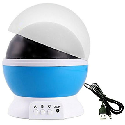 Star Master Dream Projector Lamp Blauw – Sterrenhemel Nachtlamp Kinderen – Roterende Sterren Projector