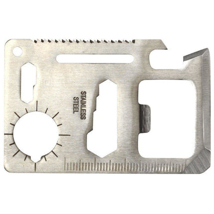 11 in 1 multi tool survival kaart RVS