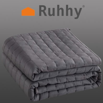 Verzwarings deken 6KG weighted blanket grijs 150x200 CM