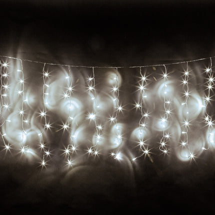 Rebel LED lichtgordijn met 650 LED lampjes koel wit 10 meter ZAR0476-2