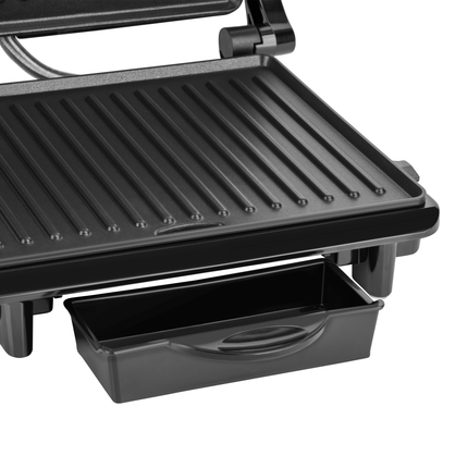 Teesa elektrische contact/ panini grill 1500 Watt RVS TSA3232
