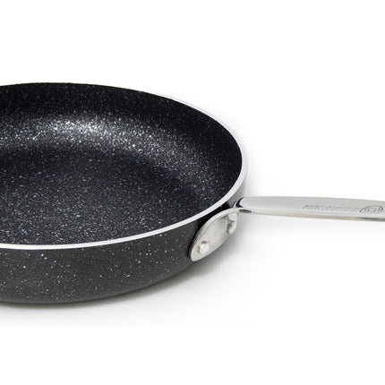 Korkmaz Galaksi Koekenpan 24 cm – Aluminium Pan 1.8L Met Volkanit Antiaanbaklaag – Geschikt Voor Inductie en Alle Warmtebronnen
