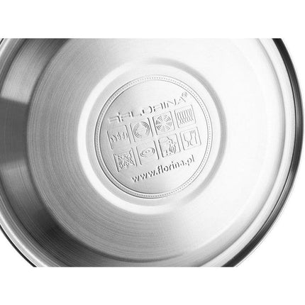 Florina Frank fluitketel RVS mat zwart / bruin 2.5 Liter - ook geschikt voor inductie
