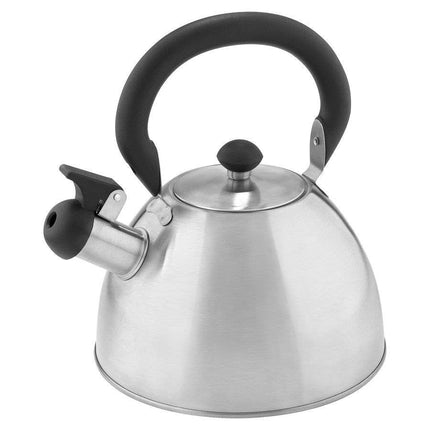 Florina Acero fluitketel gepolijst RVS zilver 2.5 Liter - ook geschikt voor inductie