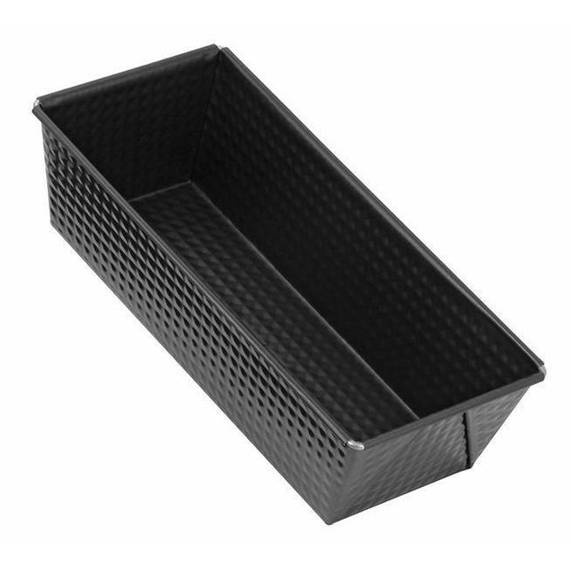 Inmet cake / brood bakvorm 25 x 12 x 8 cm zwart