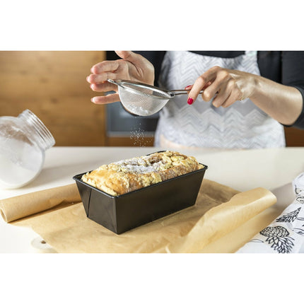 Florina Likoris cake / brood bakvorm 31 x 11 x 7 cm zwart