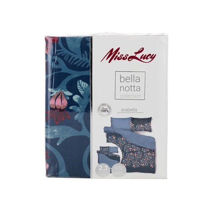 Bella Notta Arabella Dekbedovertrek 200x220 cm – Satijnkatoen Hotelkwaliteit – Inclusief 2 Kussenslopen – Oeko-Tex