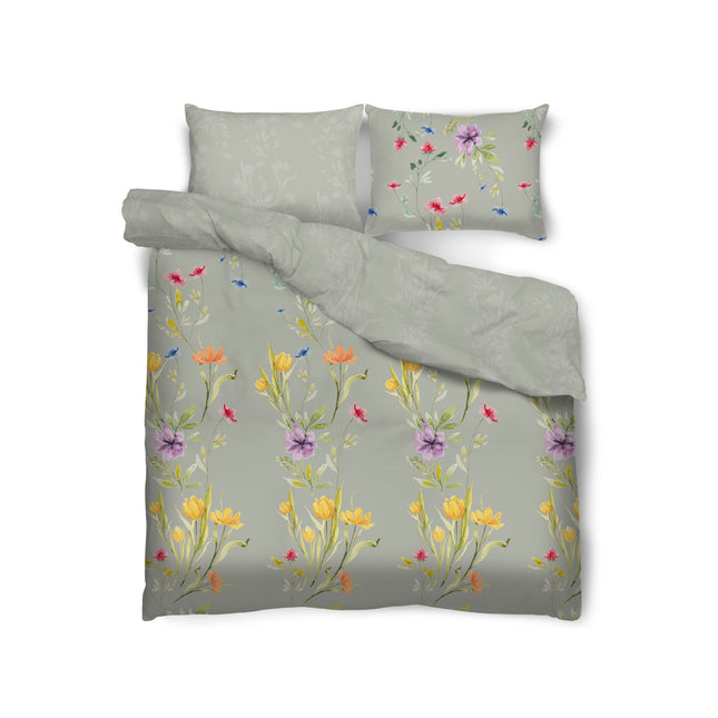 Dolce Vita Collection Gardenia dekbedovertrek 200 × 220 cm – Satijnkatoen – Inclusief 2 kussenslopen – Oeko-Tex