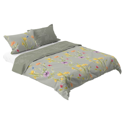 Dolce Vita Collection Gardenia dekbedovertrek 200 × 220 cm – Satijnkatoen – Inclusief 2 kussenslopen – Oeko-Tex