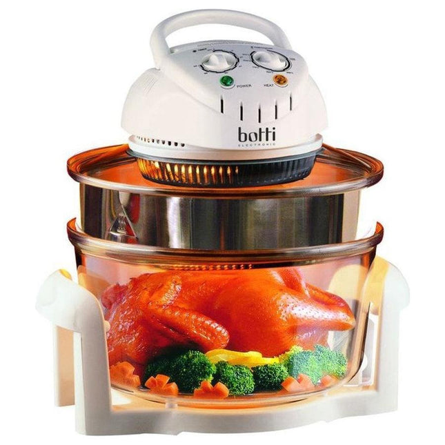 Botti Lewis Heteluchtoven - halogeenoven 18L 1200-1400W wit