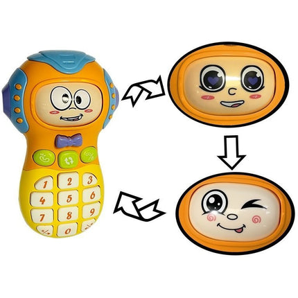 Interactieve speelgoed telefoon en piano leeuw