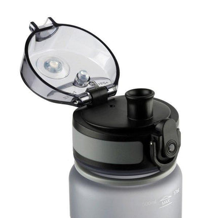 Aquaphor City Waterfles met Filter 500ml – Grijs – BPA-vrij Tritan™ – Automatische Klep – Herbruikbare Drinkfles