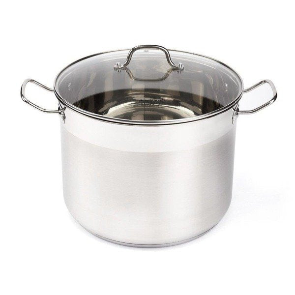 Florina Gastro RVS soeppan grote kookpan 15.5L - geschikt voor inductie