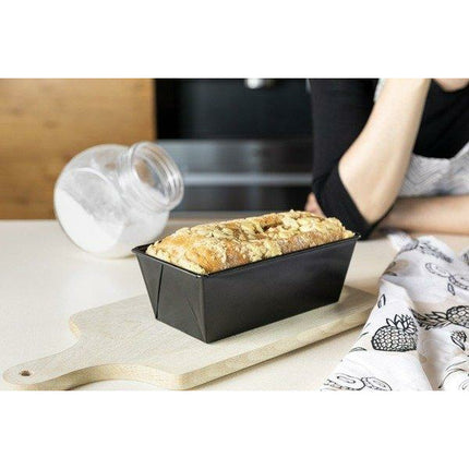 Florina Likoris cake / brood bakvorm 21 x 11 x 7 cm zwart