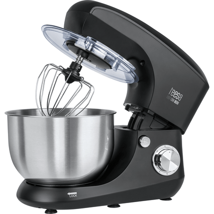 Teesa Easy Cook Single keukenmachine/ standmixer 1400 Watt 5,5L zwart TSA3545B
