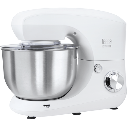 Teesa Easy Cook Single keukenmachine/ standmixer 1400 Watt 5,5L wit TSA3545W