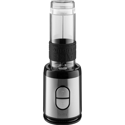 Botti Flavio 2-in-1 Blender en Hakmolen – 500W – Smoothie Maker & Hakmachine – Compacte Keukenmachine – Zwart/Zilver