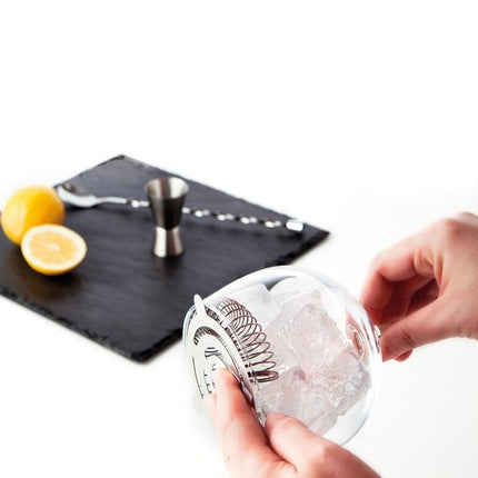 Koala cocktailzeef strainer barzeef RVS zilver