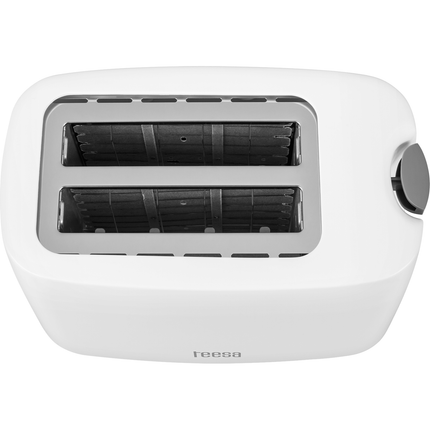 Teesa broodrooster voor 2 sneetjes brood 700 Watt wit TSA3301