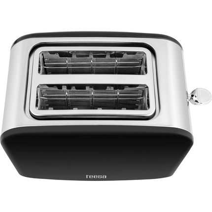 Teesa broodrooster voor 2 sneetjes brood met 6 toast opties 850W RVS TSA3300