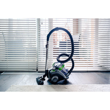 Teesa stofzuiger Vacuum Green zonder zak 700 Watt met HEPA filter TSA5015