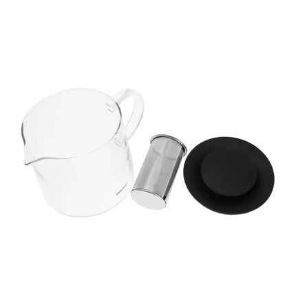Kinghoff KH-4845 glazen theekan met infuser om zelf kruidenthee te maken 1.5L